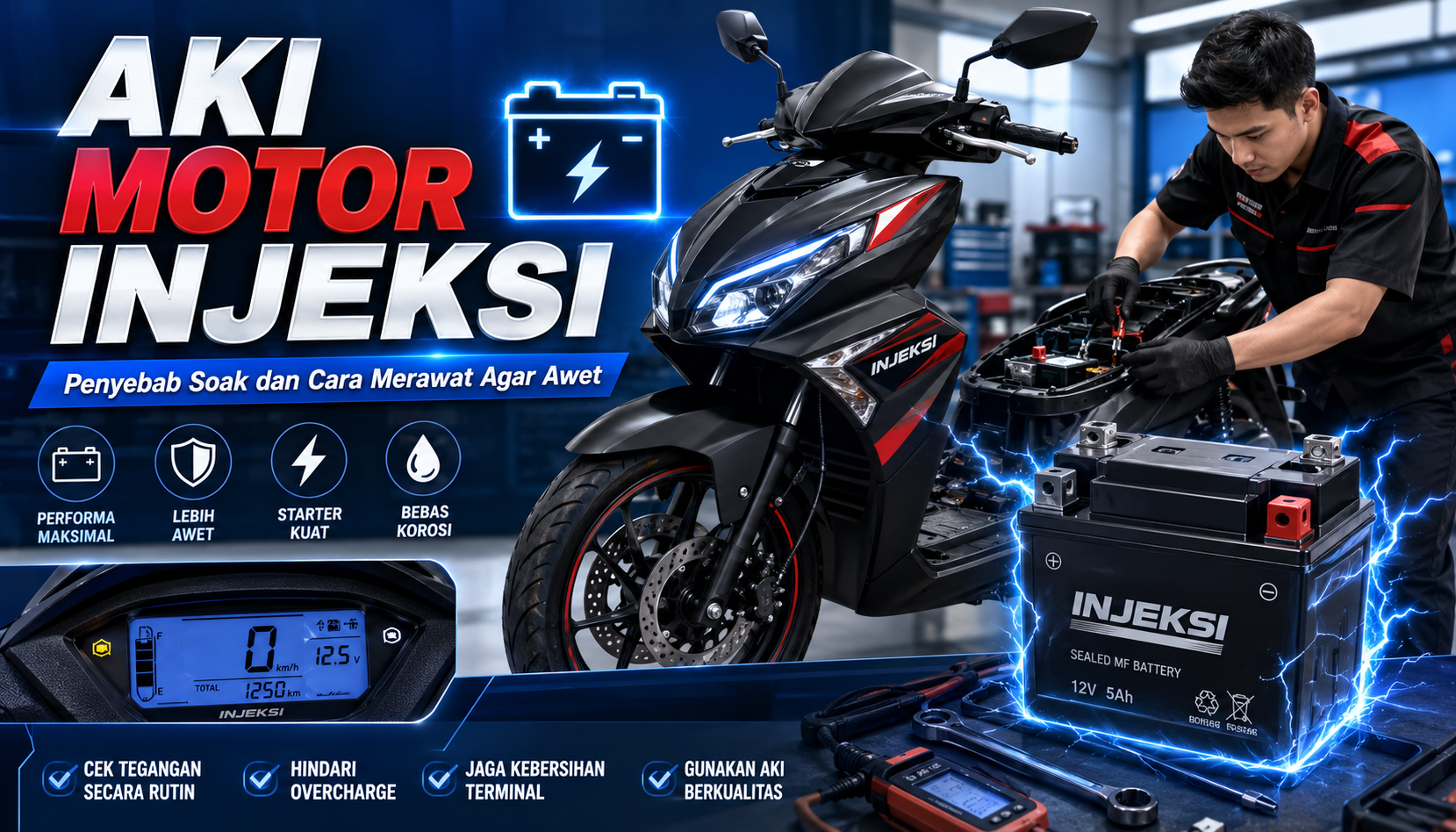 Aki Motor Injeksi