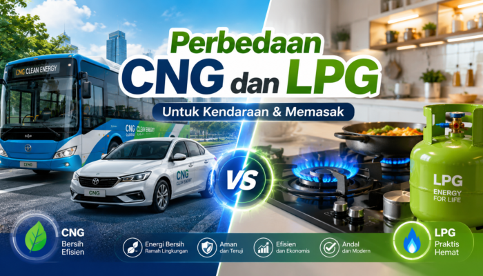Jangan Salah! Ini Bedanya Gas CNG dan LPG Secara Lengkap