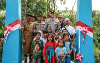 Akhir Penantian Warga Jember, Jembatan Merah Putih Presisi Bhayangkara Resmi Hubungkan Sanenrejo-Mulyorejo