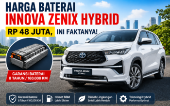 Harga Baterai Innova Zenix Hybrid Rp 48 Juta, Ini Faktanya