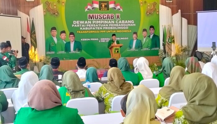 Muscab X PPP Probolinggo Jadi Ajang Konsolidasi, Target 16 Kursi DPRD Dipatok