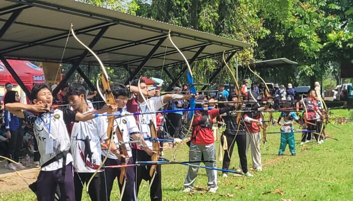 Ratusan Pelajar Banyumas Antusias Ikuti POPDA Panahan
