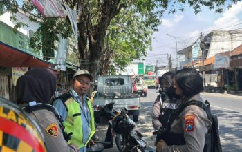 Polwan Jenggala Presisi Polresta Sidoarjo Intensif Patroli, Jaga Kamtibmas Tetap Kondusif
