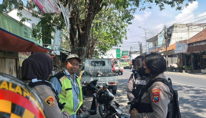 Polwan Jenggala Presisi Polresta Sidoarjo Intensif Patroli, Jaga Kamtibmas Tetap Kondusif
