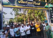 Harlah Ansor ke-92 dan Fatayat NU ke-76, Ratusan Warga Ikuti Fun Walk di Kraksaan