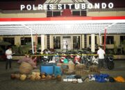Judi Sabung Ayam di Situbondo Dibongkar, Polisi Amankan Puluhan Motor dan Ayam Aduan