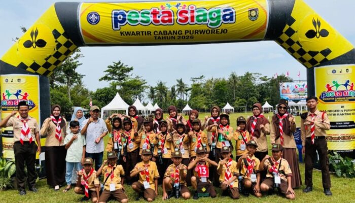 Kwarcab Purworejo Gelar Pesta Siaga 2026, Tanamkan Karakter Anak