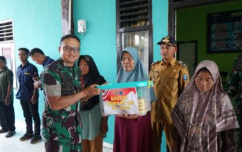 Ketua Tim Wasev TMMD Ke-128 Tinjau Langsung Progres Pembangunan di Desa Pematang Sukatani