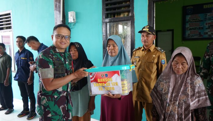 Ketua Tim Wasev TMMD Ke-128 Tinjau Langsung Progres Pembangunan di Desa Pematang Sukatani