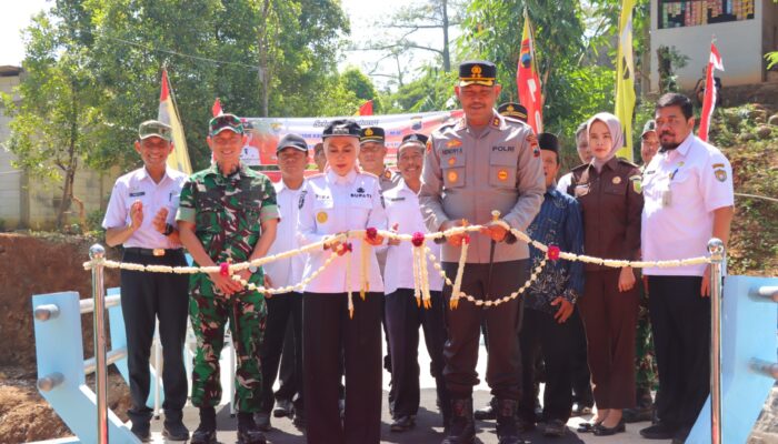 Jembatan Merah Putih Presisi di Kendal Diresmikan, Permudah Akses Warga Dusun Tembelang