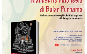 Peluncuran “Manuskrip Indonesia” Hadirkan 142 Penyair dari Berbagai Daerah