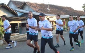 Kapolres Pasuruan Kota Hadiri Jaladri Run 6,4 Km, Perkuat Soliditas TNI-Polri dan Masyarakat