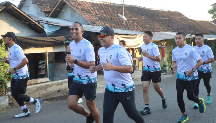 Kapolres Pasuruan Kota Hadiri Jaladri Run 6,4 Km, Perkuat Soliditas TNI-Polri dan Masyarakat