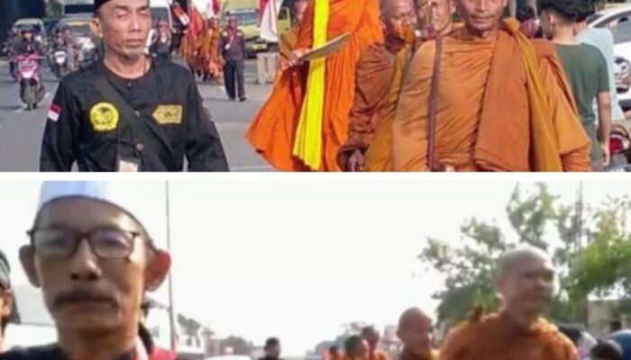 Macan Ali Nuswantara Kembali Terlibat Pengawalan Thudong Waisak 2026