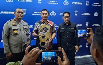 Tusuk Petugas Keamanan hingga Tewas, Residivis Pencuri Material Bangunan Dibekuk Polresta Malang Kota