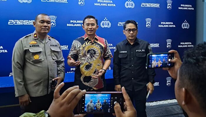 Tusuk Petugas Keamanan hingga Tewas, Residivis Pencuri Material Bangunan Dibekuk Polresta Malang Kota
