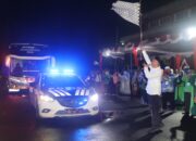 Bupati Sadewo Lepas 354 Calon Jemaah Haji Kloter 74 Banyumas ke Donohudan
