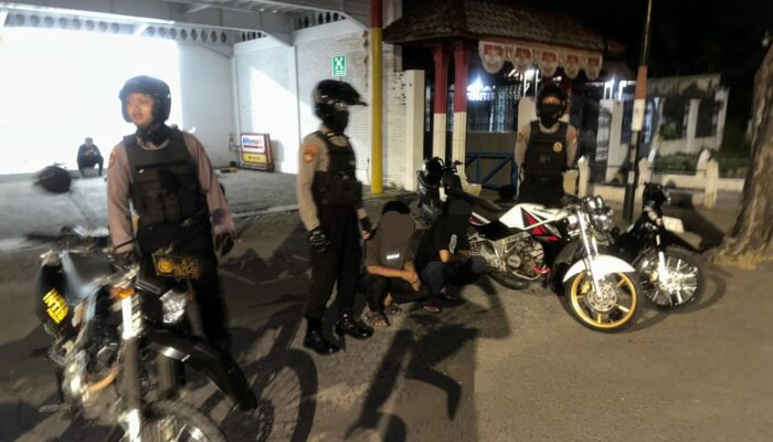 Balap Liar Resahkan Warga, Empat Remaja Diamankan Polres Pasuruan Kota