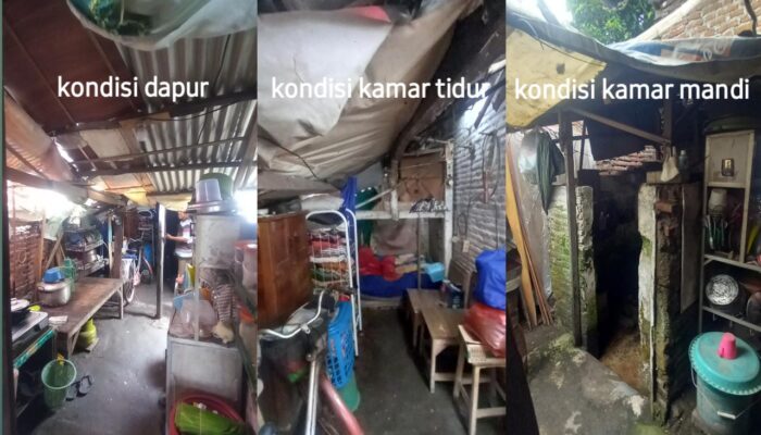 Satu Keluarga Tinggal di Rumah Nyaris Ambruk, Wagub LIRA Jatim Semprot Pemkot Pasuruan