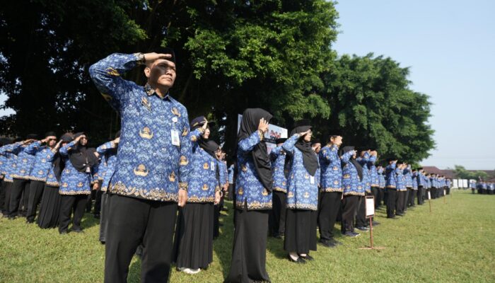Pemkab Sleman Gelar Upacara Hardiknas, Harkitnas, dan Hari Kearsipan ke-55