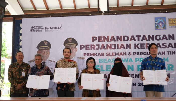 Pemkab Sleman Gandeng 34 Perguruan Tinggi untuk Program Beasiswa Sleman Pintar 2026