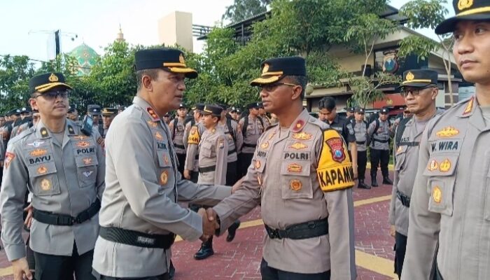 Apel Tactical Game Pengamanan Pilkades 2026, Wakapolresta Sidoarjo Minta Personel Siaga dan Netral