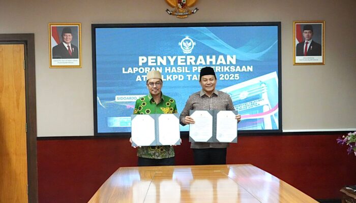 Sidoarjo Pertahankan Opini WTP 13 Tahun Berturut-turut