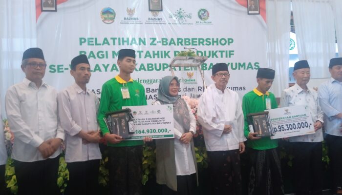 Baznas Banyumas Gelar Pelatihan Z-Barbershop, Dorong Kemandirian Ekonomi Santri