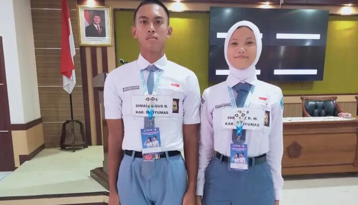 Menuju Merah Putih Istana, Dimas Bagus Harumkan Nama Banyumas di Paskibraka Jateng