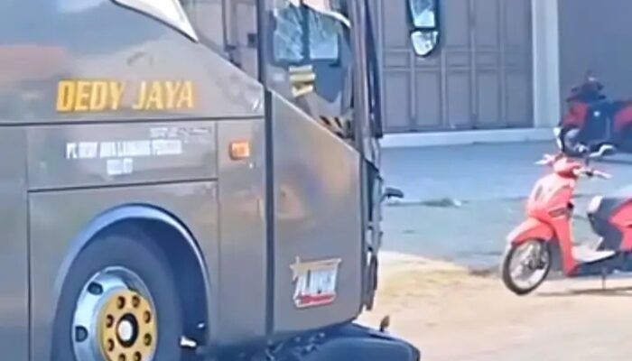 Tragis! Penagih Koperasi Tewas Tergilas Bus Dedy Jaya di Brebes