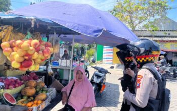 Polwan Polresta Sidoarjo Turun ke Jalan, Patroli Humanis Ajak Warga Jaga Kamtibmas