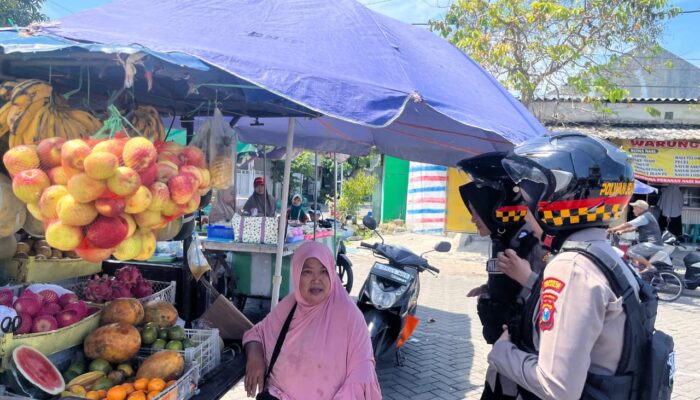 Polwan Polresta Sidoarjo Turun ke Jalan, Patroli Humanis Ajak Warga Jaga Kamtibmas