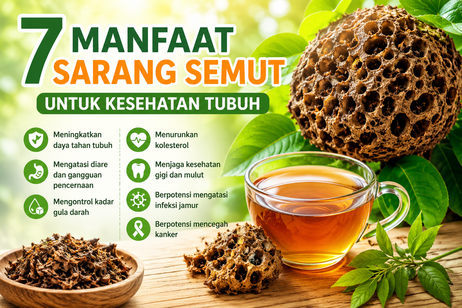Manfaat Sarang Semut