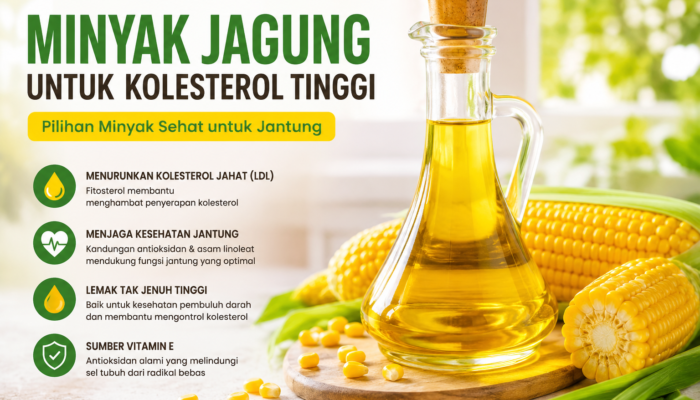 Minyak Jagung untuk Kolesterol Tinggi, Sehat atau Tidak?
