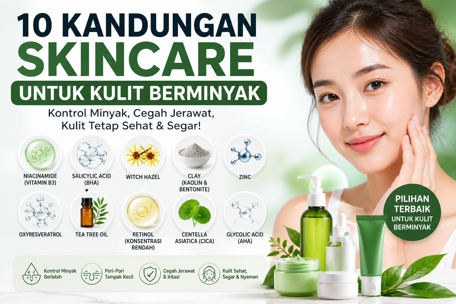 Skincare untuk Kulit Berminyak