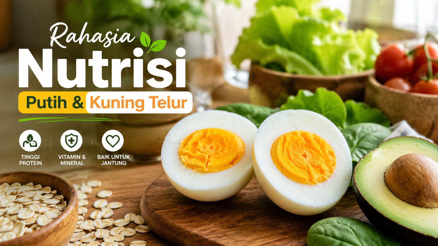 Putih Telur dan Kuning Telur