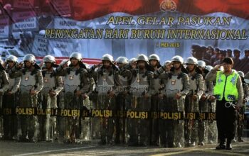 May Day 2026, Polda Metro Jaya Siapkan 24.980 Personel untuk Amankan Aksi Buruh