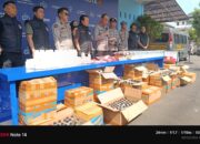 Polresta Malang Kota Sita 1.500 Botol Arak Ilegal, Pasokan Miras di Kota Malang Ditarget Terputus