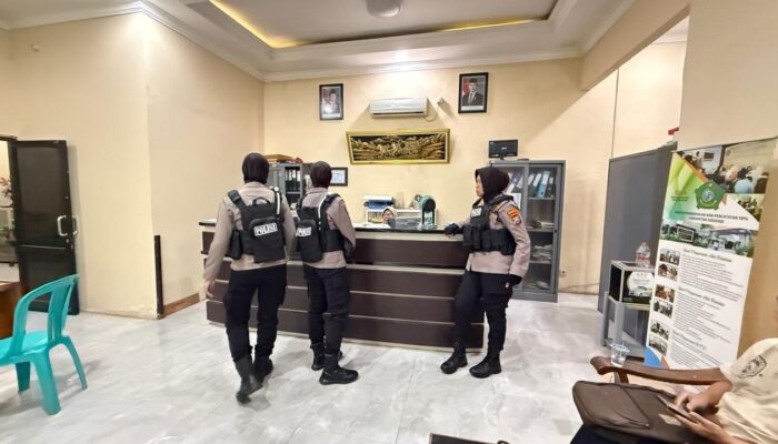 Polwan Jenggala Presisi Polresta Sidoarjo Intensifkan Patroli Cooling System, Jaga Kondusivitas Pasca Pilkades 2026