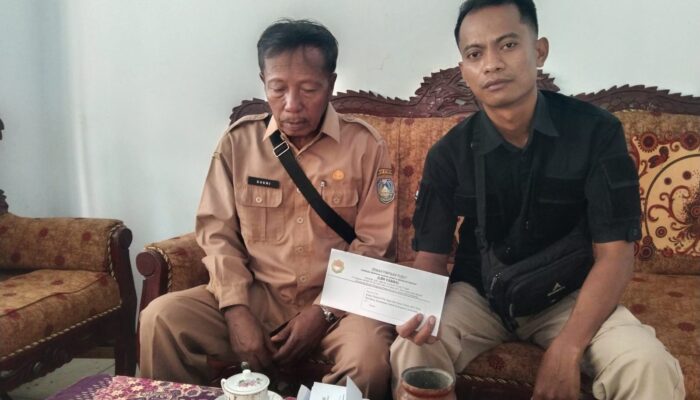 PTSL Desa Dawuan Mandek 3 Tahun, Uang Warga Mengendap, LBH CAKRA Layangkan Somasi