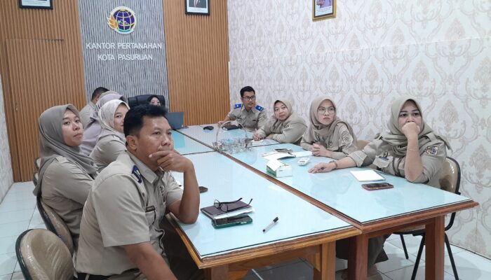Usai Raih WTAB 2026, Kantah Kota Pasuruan Perkuat Zona Integritas Menuju Predikat WBK