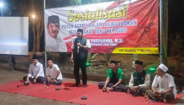 Eddy Paripurna Ajak Ansor dan Banser Pohjentrek Perkuat Peran Keagamaan dan Kebangsaan