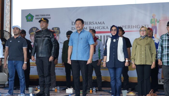 May Day 2026, Pemkab Sidoarjo Komitmen Kawal Hak Buruh dan Pendidikan Anak Pekerja
