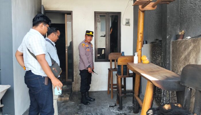 Rumah Warga Graha Kapuas Probolinggo Dibakar OTK