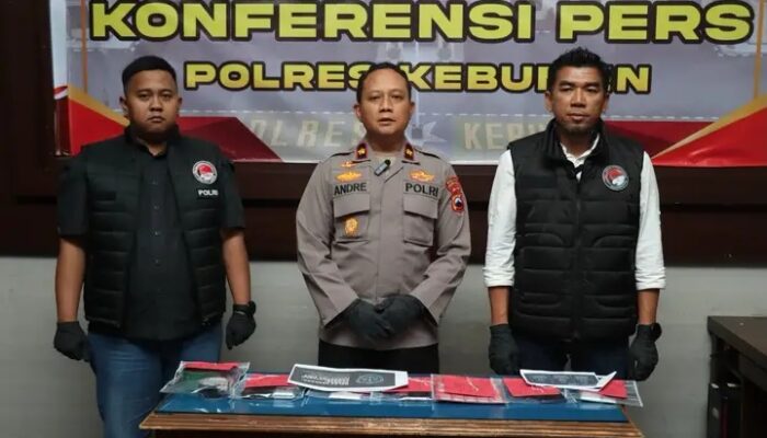 Polres Kebumen Ungkap Peredaran Sabu dan Ekstasi, Dua Pria Ditangkap