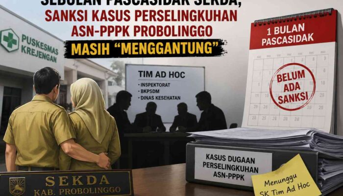 Sidak Sekda Sudah, Tapi Sanksi ASN-PPPK Probolinggo Masih Menggantung