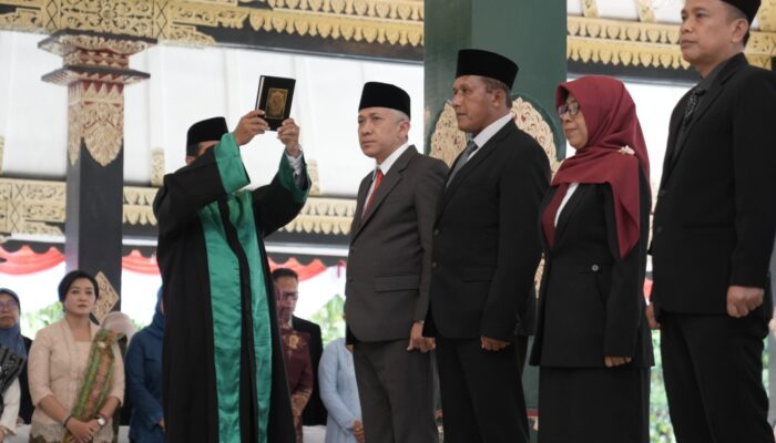 Bupati Sleman Lantik Sekda Baru dan Sejumlah Kepala OPD