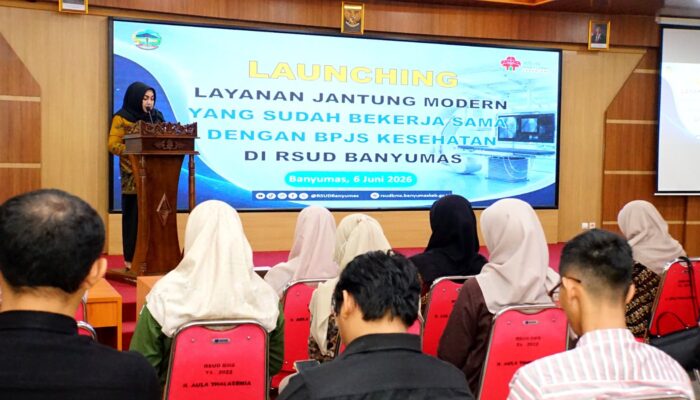 RSUD Banyumas Luncurkan Layanan Cathlab Terintegrasi BPJS Kesehatan, Wabup:  Permudah Akses Pasien Jantung