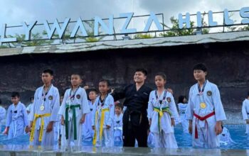 MF Taekwondo Mamuju Gelar Family Gathering, Atlet Berprestasi Terima Sabuk dan Medali Penghargaan