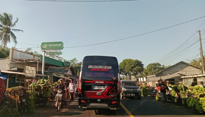 Jalan Raya atau Pasar? Pengguna Jalur Ranuyoso Keluhkan Bahu Jalan Dipenuhi Pedagang